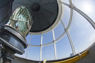 Japonya 'daki Tomogashima adası deniz feneri