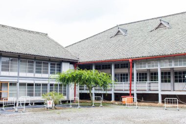 Gunma, Japonya 'daki eski Tomioka İpek Değirmeni. UNESCO Dünya Mirası