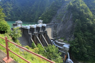 Kurobe Gorge Demiryolu, Kurobe, Toyama, Japonya