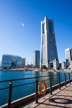 Modern şehir manzarası arka plan görüntüsü, şehir konsepti 