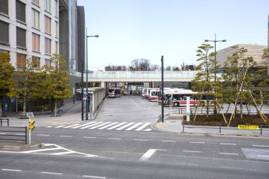 Modern şehir manzarası arka plan görüntüsü, şehir konsepti 