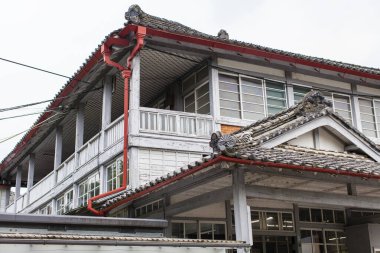 Gunma, Japonya 'daki eski Tomioka İpek Değirmeni. UNESCO Dünya Mirası