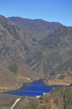 Dağların güzel manzarası 