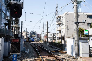 Modern şehir manzarası arka plan görüntüsü, şehir konsepti 