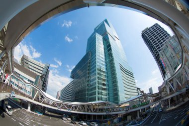 Hong Kong, Japonya 'daki iş yerinin modern binası.