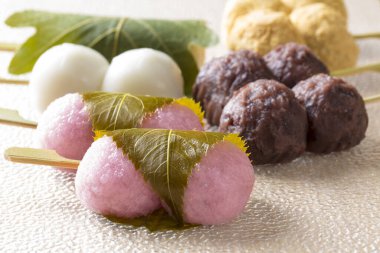 Geleneksel Çin tatlıları, kapatın.