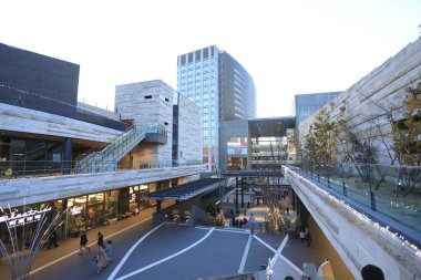 Modern şehir mimarisi arka planı, şehir konsepti 