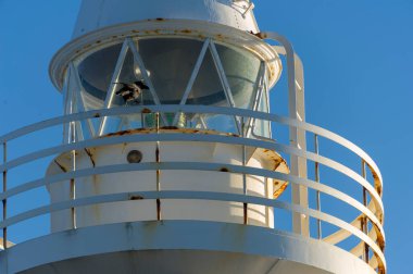 Akdeniz 'in deniz feneri.