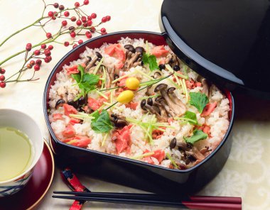 Geleneksel Japon mutfağı yakın çekim