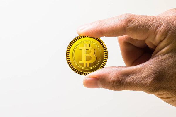 Закрытие монет, криптовалюта и концепция цифровой валюты.