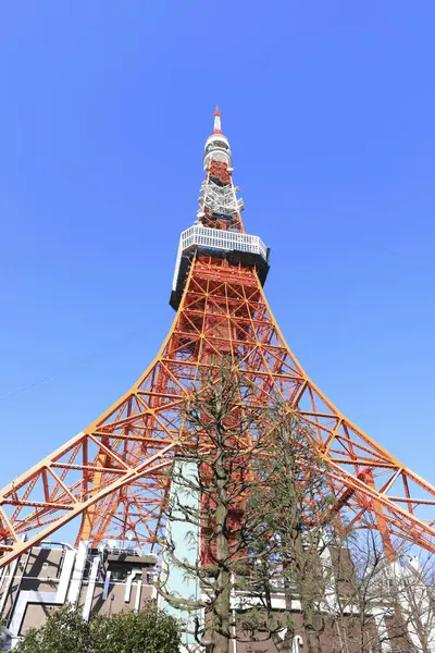 Tokyo Torn Och Blå Himmel Japan — Stockfoto