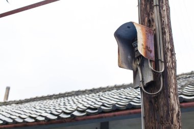 old Tomioka Silk Mill in Gunma, Japan. UNESCO World Heritage site clipart