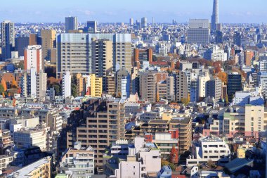 Japonya 'daki modern yüksek binalar