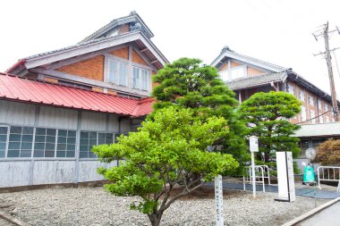 Gunma, Japonya 'daki eski Tomioka İpek Değirmeni. UNESCO Dünya Mirası