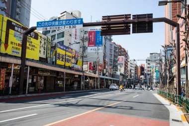 Modern şehir manzarası arka plan görüntüsü, şehir konsepti 