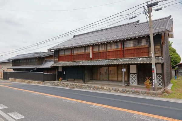 Strada Tradizionale Nella Città Del Giappone — Foto Stock