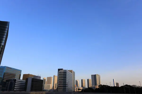 Tóquio Japão Cidade Moderna Fundo Urbano Bela Vista — Fotografia de Stock