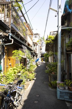 Modern şehir manzarası arka plan görüntüsü, şehir konsepti 