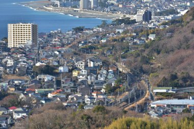 Modern şehir manzarası arka plan görüntüsü, şehir konsepti 
