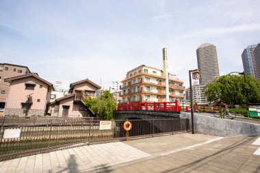 Modern şehir arka plan görüntüsü, şehir manzarası konsepti