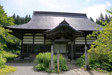 Transiyonel Japon mimari manzarası