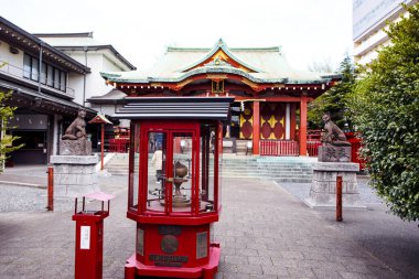 Japonya, Kyoto 'daki Fushimi Inari Tapınağı torii kapısı