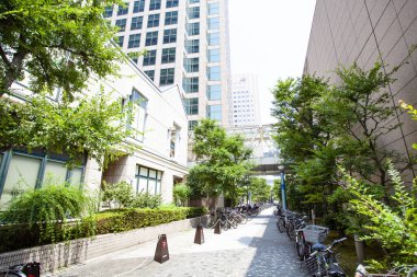 Japonya 'daki modern yüksek binalar