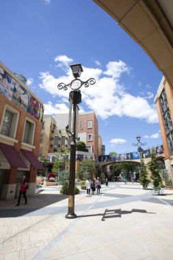 Şehir manzarası arka plan görüntüsü, şehir konsepti 