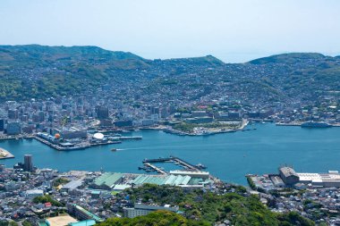 Şehir manzarası arka plan görüntüsü, şehir konsepti 