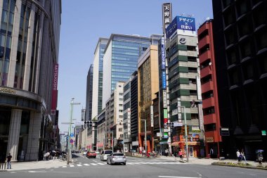 Modern şehir manzarası arka plan görüntüsü, şehir konsepti 