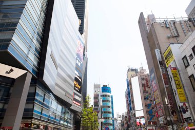 Modern şehir manzarası arka plan görüntüsü, şehir konsepti 