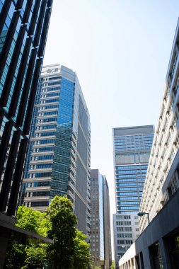 Japonya 'daki modern yüksek binalar