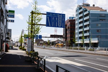 Modern şehir manzarası arka plan görüntüsü, şehir konsepti 