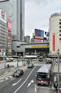 Modern şehir manzarası arka plan görüntüsü, şehir konsepti 