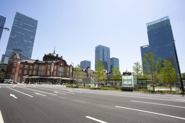 Tokyo İstasyonu, Chiyoda City, Tokyo, Japonya 'daki tren istasyonu.