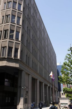 Modern şehir manzarası arka plan görüntüsü, şehir konsepti 