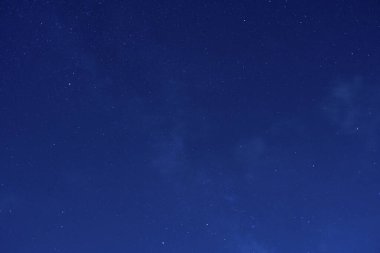 Gece gökyüzündeki yıldızlar, güzel doğa arka planı.