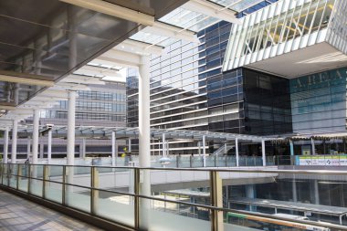 Şehir manzarası arka plan görüntüsü, şehir konsepti 