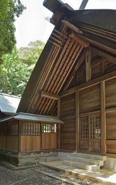 Kırsal Asya 'da geleneksel Japon tarzı ev