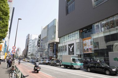 Modern şehir arka plan görüntüsü, şehir manzarası konsepti