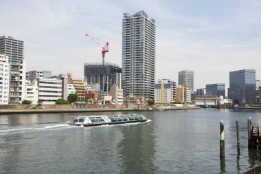 Modern şehir manzarası arka plan görüntüsü, şehir konsepti 