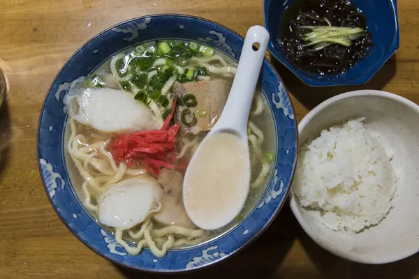 Japanische Ramen Suppe Uisine Foto — Stockfoto