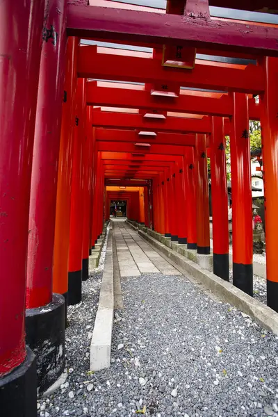 Sanktuarium Fushimi Inari Fushimi Inari Taisha Kioto Japonia — Zdjęcie stockowe