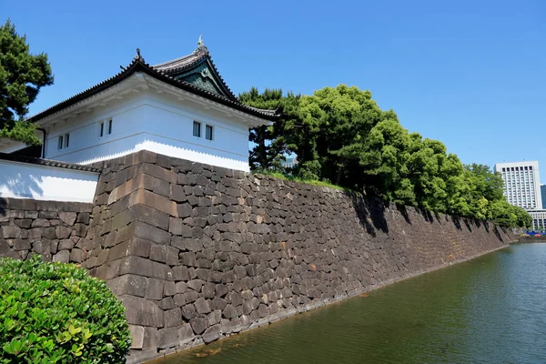 Ворота Сакурада Токийском Императорском Дворце Токио Япония Ворота Замка Эдо — стоковое фото