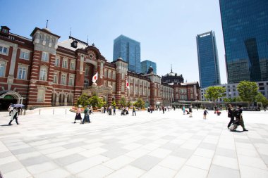 Tokyo İstasyonu, Chiyoda City, Tokyo, Japonya 'daki tren istasyonu.
