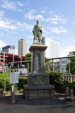 Şehir manzarası arka plan görüntüsü, şehir konsepti 