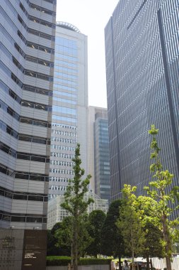 Japonya 'daki modern yüksek binalar