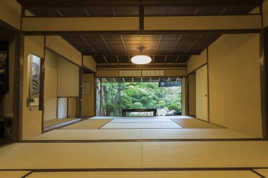 Modern Japon geleneksel tarzı ev 