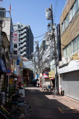 Şehir manzarası arka plan görüntüsü, şehir konsepti 