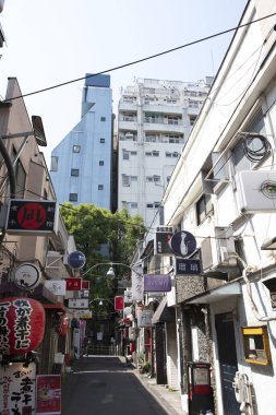 Modern şehir manzarası arka plan görüntüsü, şehir konsepti 